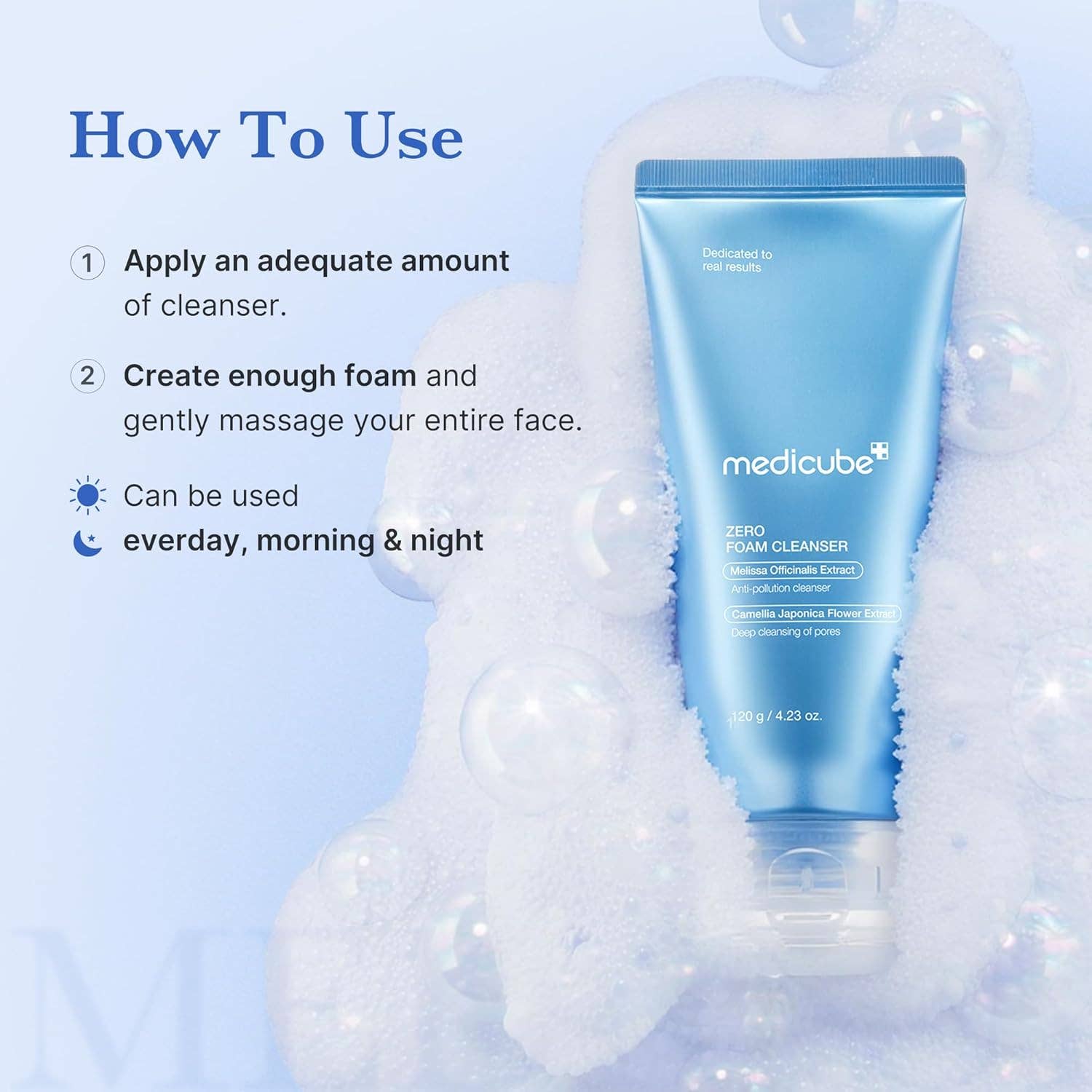 MEDICUBE Zero Foam Cleanser