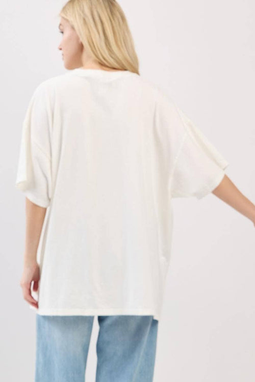 Rock N Roll Vintage Graphic Oversized Seamless Box Tee