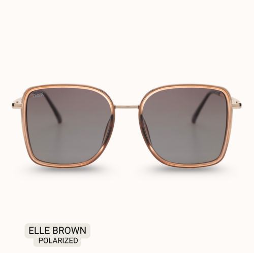Elle - Women's Polarized Oversized Sunglasses