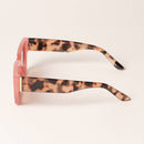 Retro Chunky Rectangle Frame Sunglasses