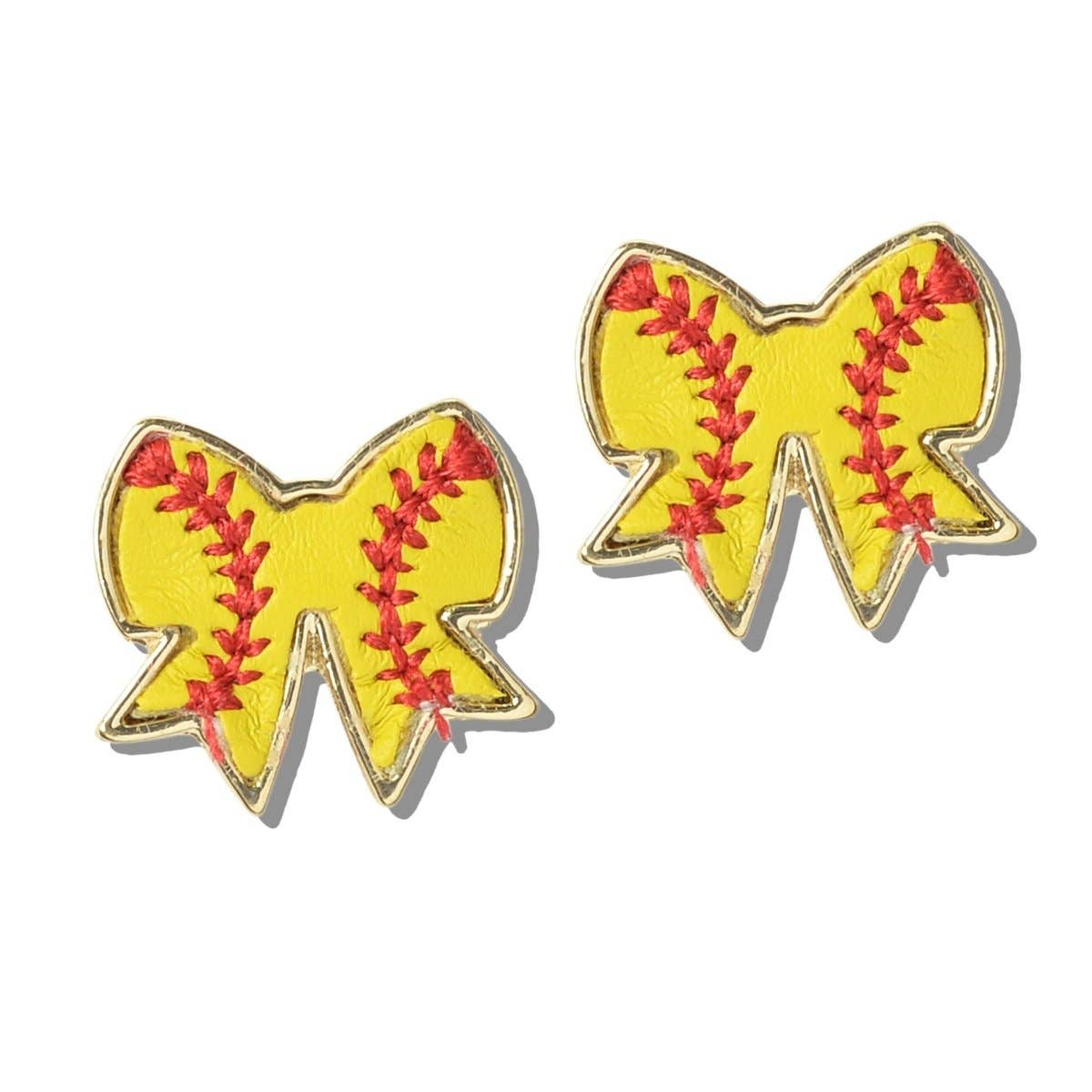 GAMEDAY SPORTS BOW STUD EARRINGS