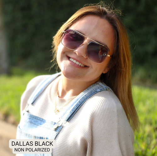 Dallas - Women's Modern Aviator Sunglasses