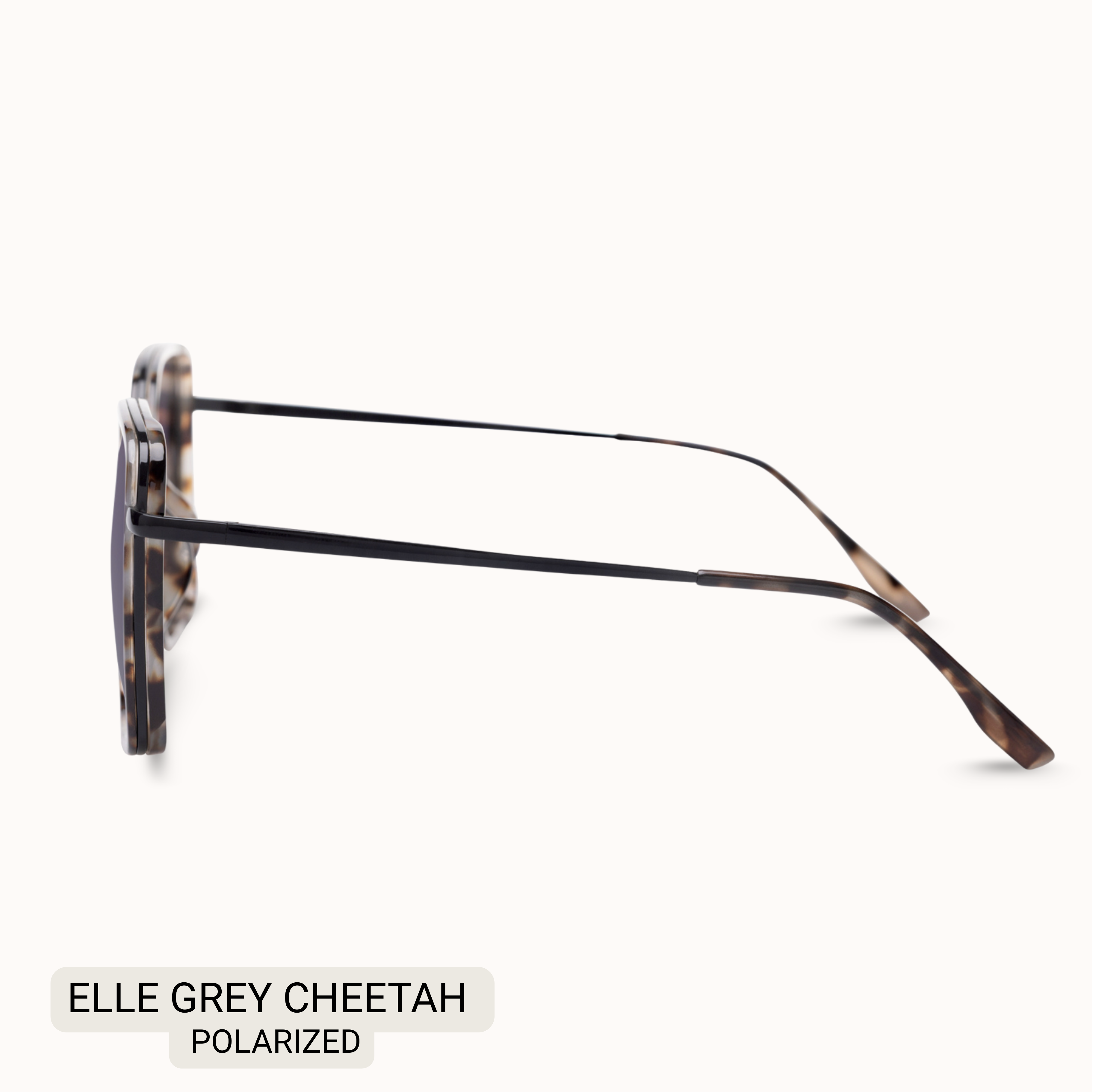 Elle - Women's Polarized Oversized Sunglasses