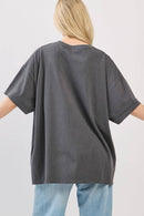 Rock N Roll Vintage Graphic Oversized Seamless Box Tee