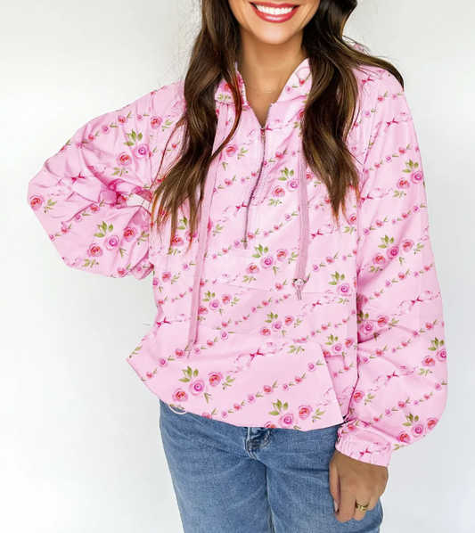 Floral Pullover Jacket