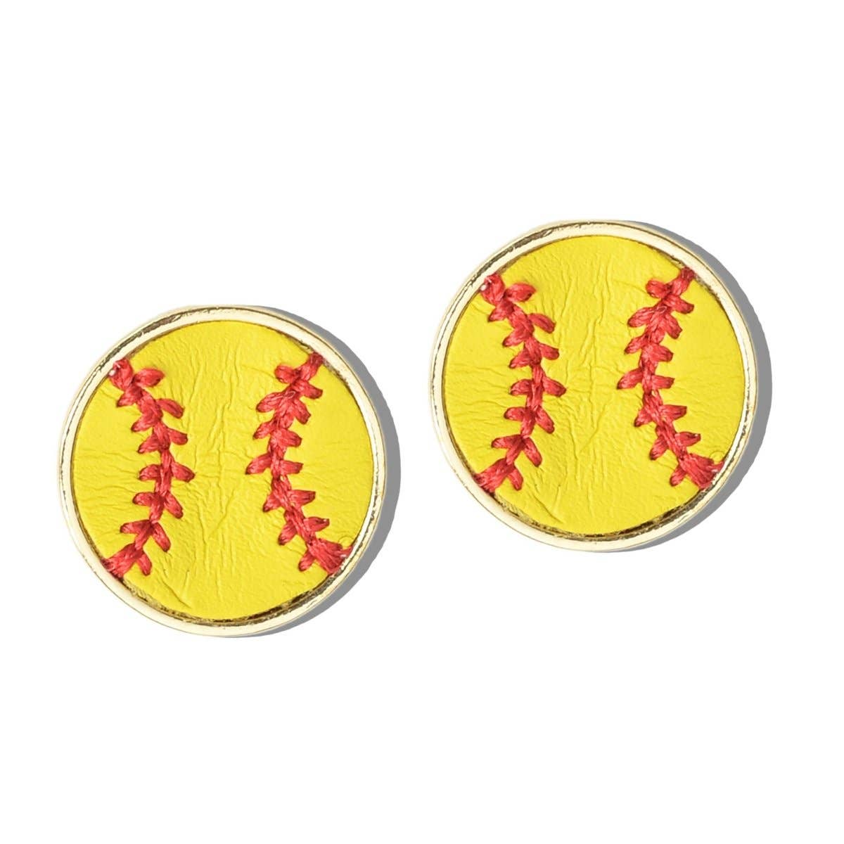 GAMEDAY SPORTS BALL STUD EARRINGS