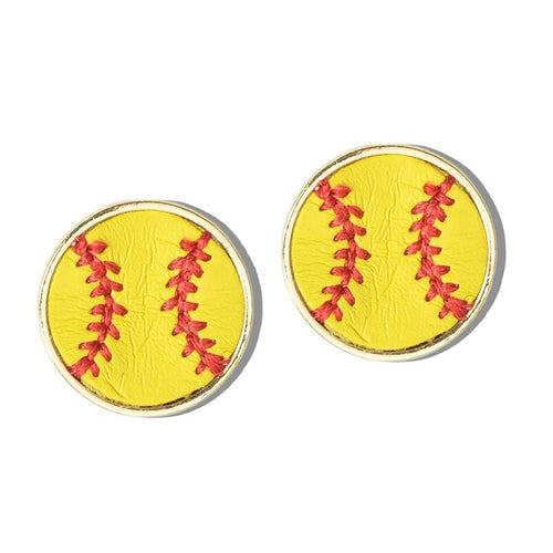GAMEDAY SPORTS BALL STUD EARRINGS