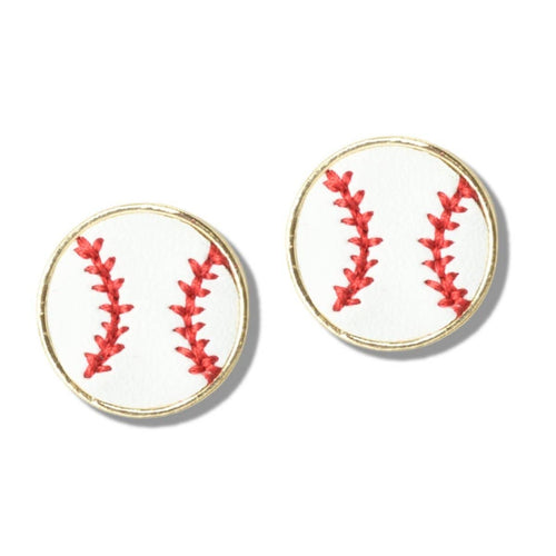 GAMEDAY SPORTS BALL STUD EARRINGS