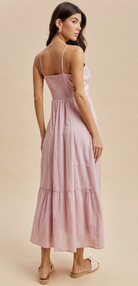 Lily Pink Maxi Dress