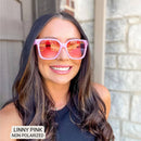 Linny - Women's Oversized Horn Frame Sunglasses