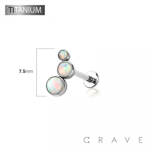 IMPLANT GRADE TITANIUM THREADLESS (PUSH IN) ROUND SYNTHETIC