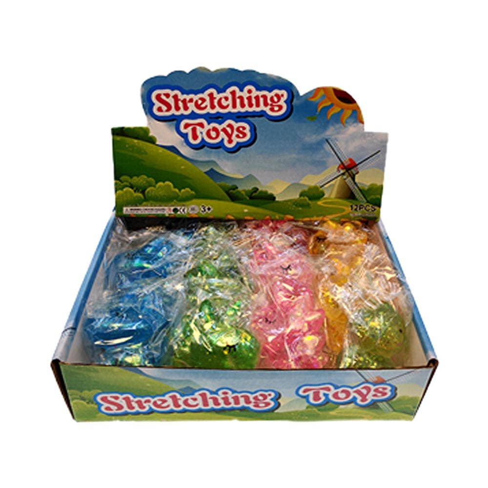 12PCS - Glitter Unicorn Squeeze Squishy Stress Relief Toy