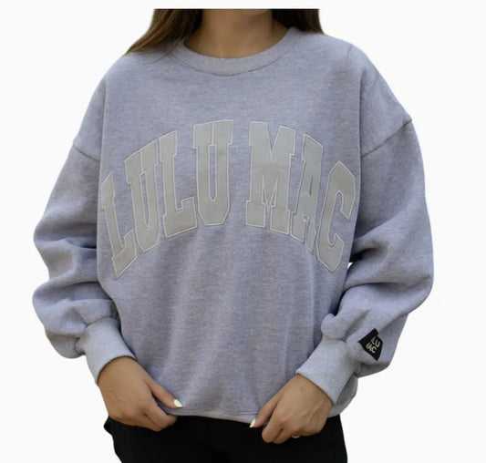 LuLu Mac Sweatshirt - Light Grey